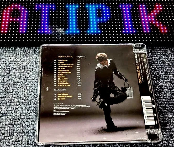 🎸 Renan Luce - Repenti - CD Jewel Case Álbum Indispensável Pop Francesa 🎶 – photo 2